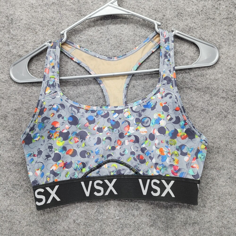 Victoria Secret Sports Bra Womens Medium Gray
